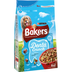 Bakers Dentacrunch Beef & Vegetable Adult Dog Food